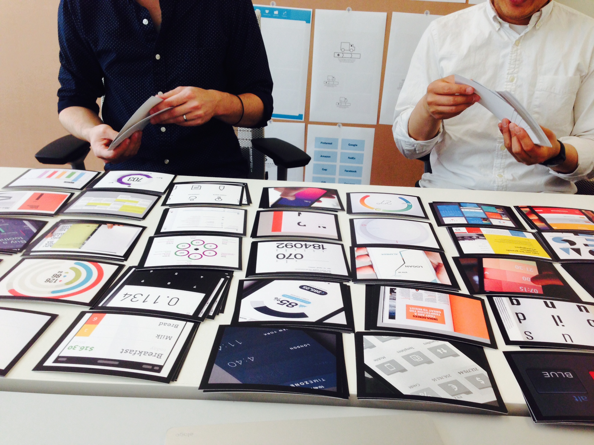 Visual asset conveys one or more values